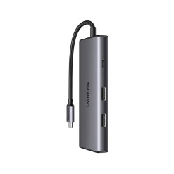 Ugreen 15531 interface hub USB Type-C 1000 Mbit/s Grey