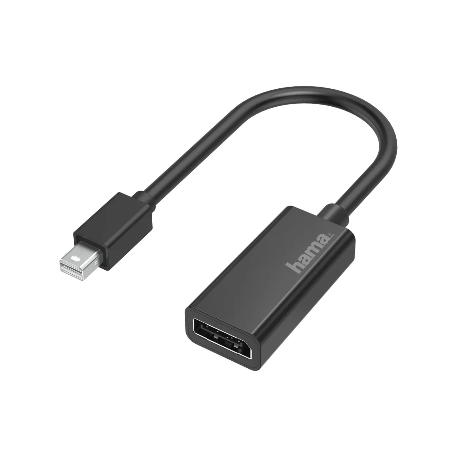 Hama 00200331 video cable adapter Mini DisplayPort DisplayPort Black