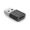 Hama 00200357 cable gender changer USB-A USB-C Black