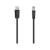 Hama 00200603 USB cable USB 2.0 3 m USB A USB B Black
