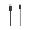 Hama 00200605 USB cable USB 2.0 0.75 m Mini-USB B USB A Black