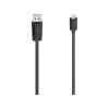 Hama 00200609 USB cable USB 2.0 3 m Micro-USB A USB A Black