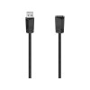 Hama 00200620 USB cable USB 2.0 3 m USB A Black