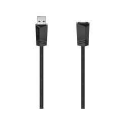 Hama 00200620 USB cable USB 2.0 3 m USB A Black