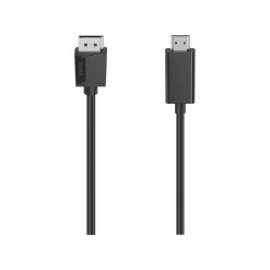 Hama 00200712 video cable adapter 1.5 m DisplayPort HDMI Black
