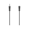Hama 00205120 audio cable 3 m 3.5mm Black
