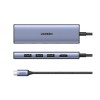 Ugreen 20956A interface hub USB Type-C 5000 Mbit/s Silver