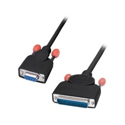 Lindy 2m PC Serial Printer Cable (9DF/25DM)