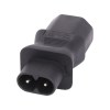 Lindy IEC C8 Figure 8 Socket to IEC C13 3 Pin Plug Adapter