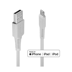 Lindy 3m USB to Lightning Cable, White
