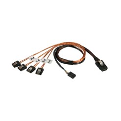 Lindy Internal SATA & SAS cable SATA cable 1 m Black