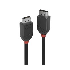 Lindy 2m DisplayPort 1.2 Cable, Black Line