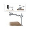 Lindy Adjustable LCD Arm for up to 10kg, Silver