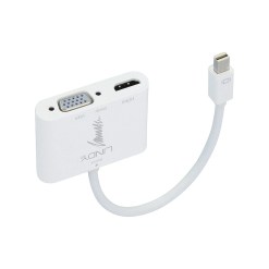 Lindy Mini DisplayPort 1.2 to HDMI 1.4 and VGA Converter