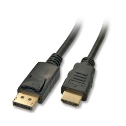 Lindy 41483 video cable adapter 5 m DisplayPort HDMI Black