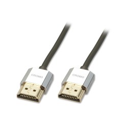Lindy 0.3m CROMO Slim High Speed HDMI Cable with Ethernet