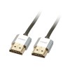 Lindy 1m CROMO Slim High Speed HDMI Cable with Ethernet