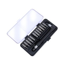 Lindy 13 Piece Bit Set with L Handle