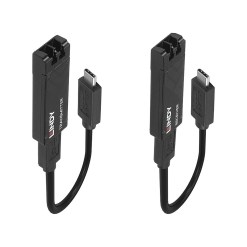 Lindy 100m Fibre Optic USB 3.2 Type C Extender