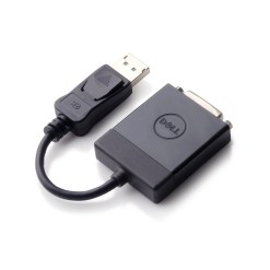 DELL 470-ABEO video cable adapter DisplayPort DVI Black