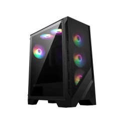 MSI MAG Forge 120A AIRFLOW Midi Tower Black, Transparent