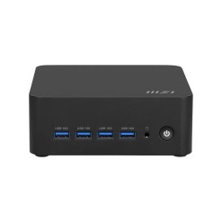 MSI Cubi Z AI 8M AMD Ryzen 5 8645HS Barebone, NUC, USFF, Mini Computer, HTPC (NO RAM, NO Storage, NO OS), AMD Radeon Graphics/DDR5/Dual ThunderBolt 4/Dual HDMI/Dual LAN/WiFi 6E/BT 5.3/VESA