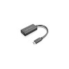 Lenovo 4X90R61022 video cable adapter 0.24 m USB Type-C HDMI Type A (Standard) Black