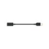 Lenovo 4X90U45346 USB cable 0.018 m USB-C Slim-tip Black