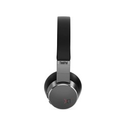 Lenovo ThinkPad X1 Headphones Wired & Wireless Head-band Calls/Music Bluetooth Black, Grey, Silver