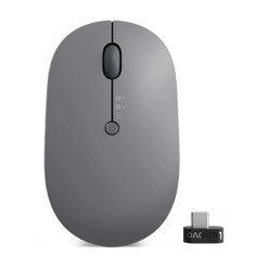 Lenovo Go Multi-Device mouse Office Ambidextrous RF Wireless + Bluetooth Optical 2400 DPI