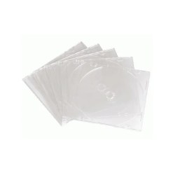 Hama CD Slim Empty Box, pack 10, transparent 1 discs