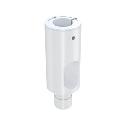 Multibrackets M Extension Pipe 10cm for M VESA Gas Lift Arm Single White