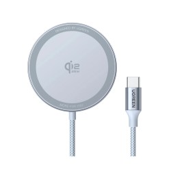 Ugreen MagFlow Smartphone Grey USB Wireless charging Auto
