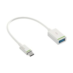 Kensington 63370001 USB cable USB 3.2 Gen 1 (3.1 Gen 1) 0.15 m USB A USB C White