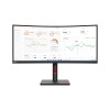 Lenovo ThinkVision T34w-30 computer monitor 86.4 cm (34") 3440 x 1440 pixels Wide Quad HD LED Black