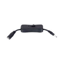 Lindy 0.15m Switched DC Power Extension Cable 0.70mm/2.5mm