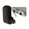 Lindy 360 Degree Toslink Adapter Right Angled Male/Female