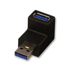 Lindy USB 3.2 Type A to A 90° Adapter, up