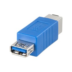 Lindy USB 3.2 Adapter, USB A Female to B Female