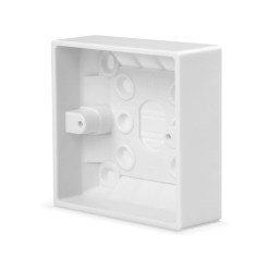 Lindy Surface Pattress Box, Single, Depth 32mm