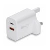 Lindy 30W USB Type A and C Charger UK Plug