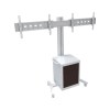 Multibrackets M Public Display Stand 180 Dual MediaBox4 Silver