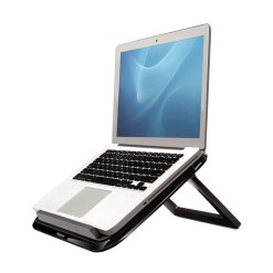 Fellowes Laptop Stand for Desk - I-Spire Quick Lift Adjustable Laptop Stand for the Home and Office - Portable Laptop Stand with 7 Height Adjustments - Max Monitor Size 17