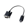 DELL 9R4P4 serial cable Black DB-9