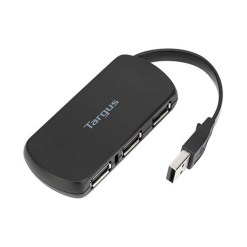 Targus ACH114EU interface hub USB 2.0 480 Mbit/s Black