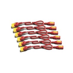 APC AP8706S-WWX340 power cable Red 1.83 m C13 coupler C14 coupler