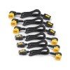 APC Power Cord Kit (6 ea), Locking, C19 to C20 (90 Degree), 0.6m