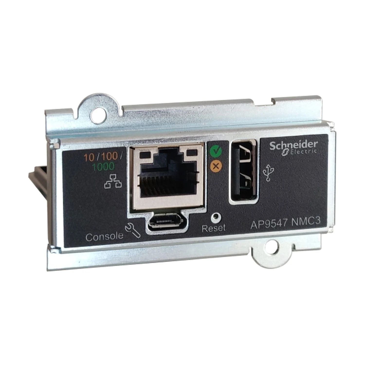 APC Network Management Card, Network Management Cards, for Easy UPS 3 Series, 3-Phase, remotely monitor and manage the UPS