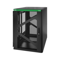 APC NetShelter WX AR118SM - 19inch Wall Patch Cabinet, 18U/HE, 800MM Deep, Side Mount, Mounted