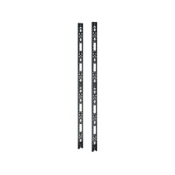 APC NetShelter Cable Management, Vertical Cable Manager, for NetShelter SX 48U, Black, 117 x 2197 x 16 mm
